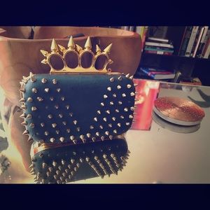 used clutch hunter green